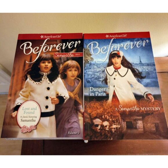 American Girl Samantha Book Lot 7 Beforever Classic Mysteries CYOA Short Stories - Picture 4 of 8